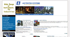 Desktop Screenshot of lectrotek.com